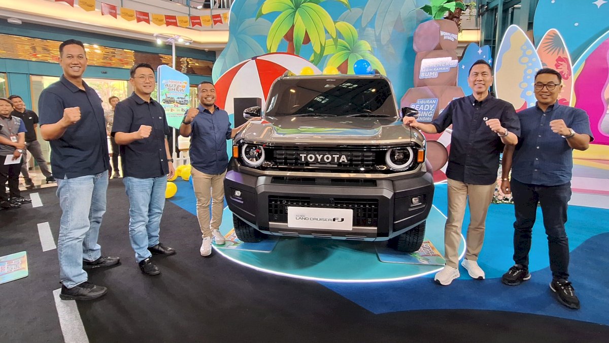 Kalla Toyota Preview Land Cruiser FJ di Makassar, Ada Tipe Adventure dan Standar