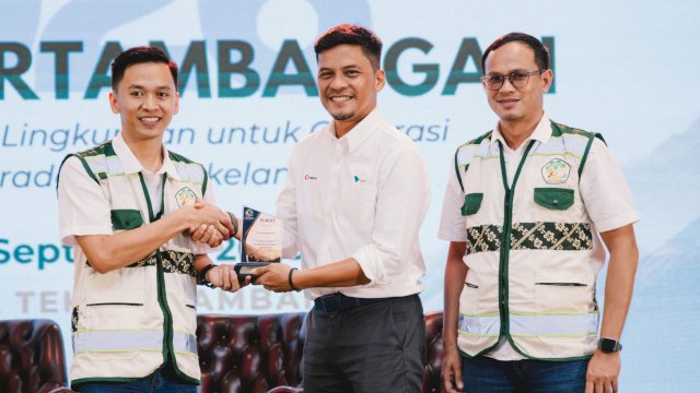 Perwakilan PT Vale yang hadir jadi pembicara dalam ajang Jambore Pertambangan. Foto: Istimewa.