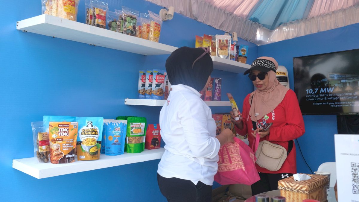 PT Vale Hadirkan UMKM Binaan di HUT Sulsel ke-357