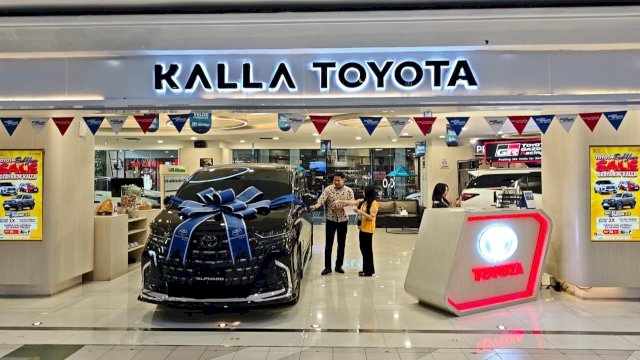 Kalla Toyota hadirkan program Toyota End Year lebih awal. Foto: Istimewa.