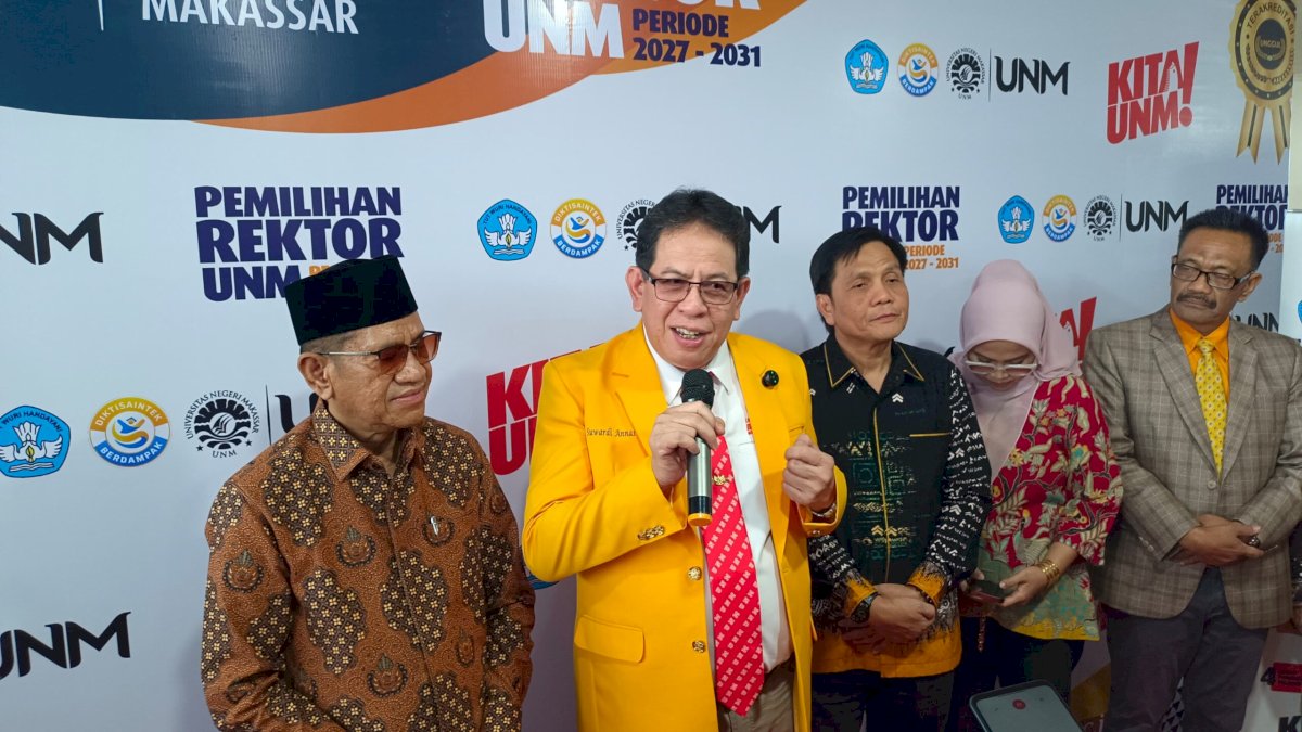 Diantar Ketua PWNU Sulsel, Prof Suwardi Annas Resmi Daftar Bakal Calon Rektor UNM
