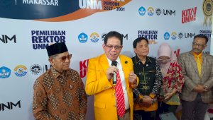 Diantar Ketua PWNU Sulsel, Prof Suwardi Annas Resmi Daftar Bakal Calon Rektor UNM