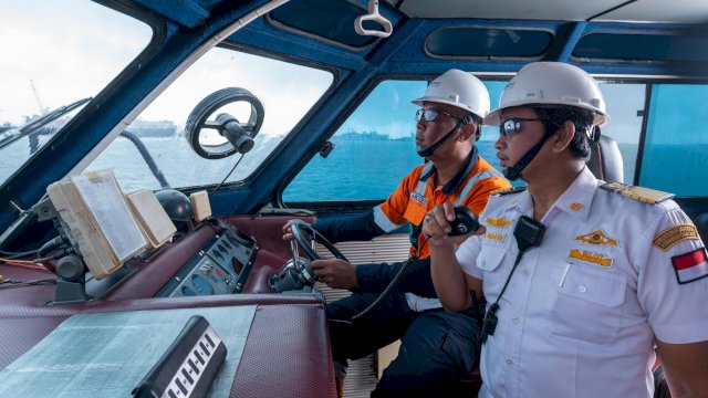 Pelindo Jasa Maritim Siap Aktifkan Kembali Layanan STS Nipah. Foto: Istimewa.