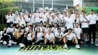 Plogging Run Meriahkan HUT ke-6 Vasaka Hotel Makassar