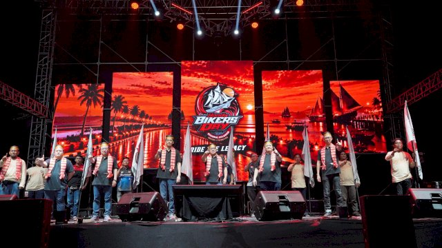 Honda Bikers Day di Makassar sukses diikuti 8.000 orang. Foto: Istimewa.
