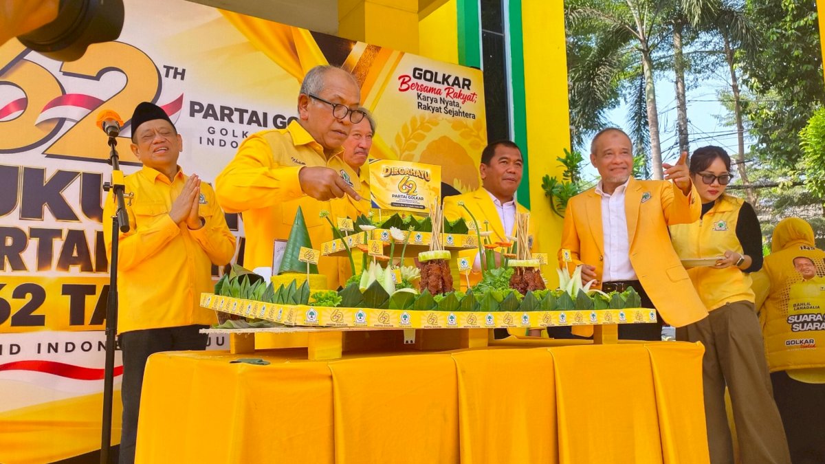HUT ke-62 Golkar, IAS Minta Kader Fokus Layani Rakyat Jelang Pemilu 2029
