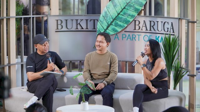 Bukit Baruga Gelar Poundfit dan Podcast Bahas Gaya Hidup Sehat. Foto: Istimewa.