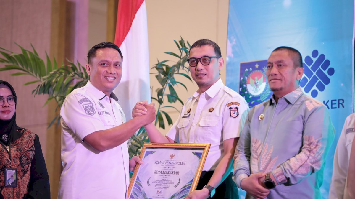 Pemkot Makassar Raih Terbaik I Jamsostek Award 2026