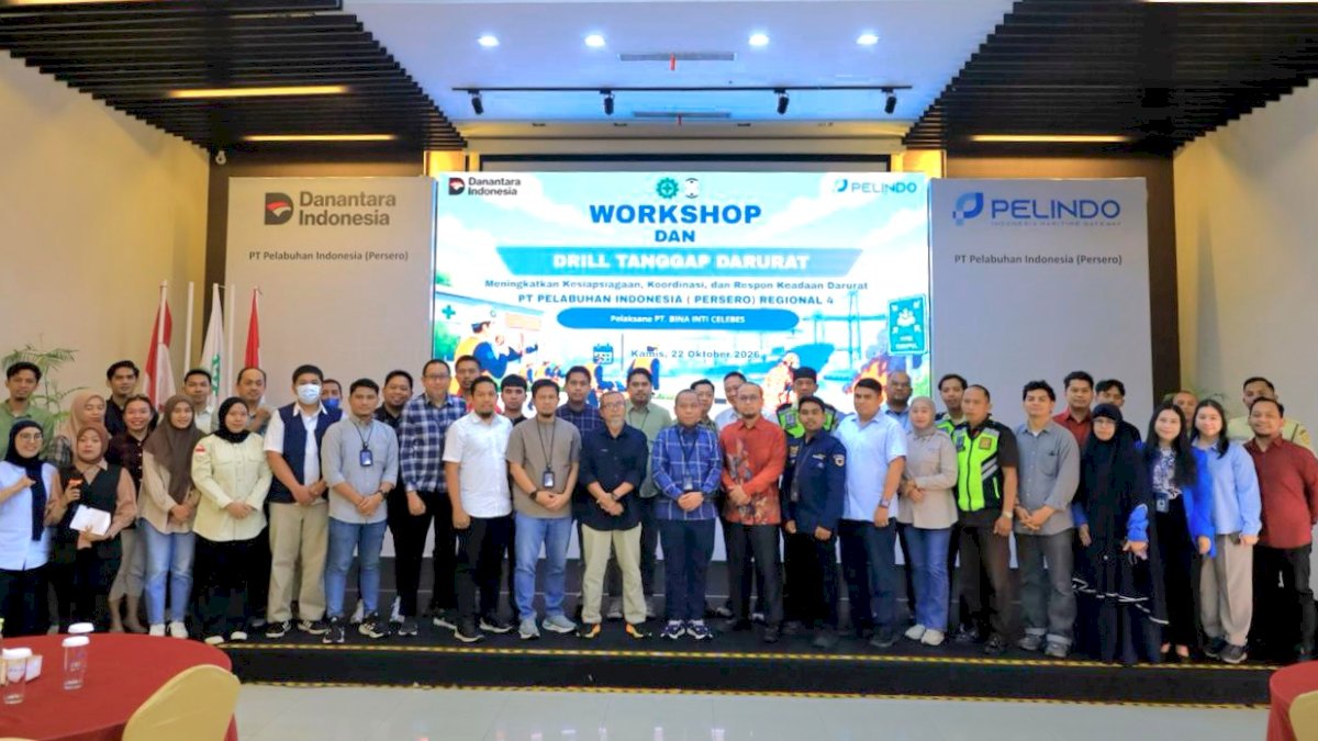 Pelindo Regional 4 Perkuat Budaya Keselamatan Kerja Lewat Pelatihan Tanggap Darurat