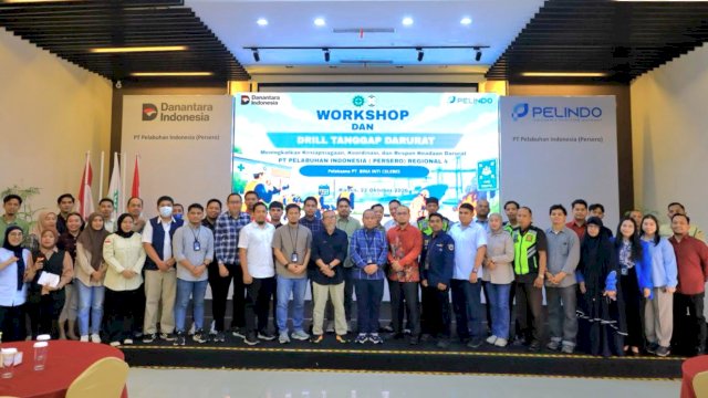 Pelindo Regional 4 Perkuat Budaya Keselamatan Kerja Lewat Pelatihan Tanggap Darurat. Foto: Istimewa.