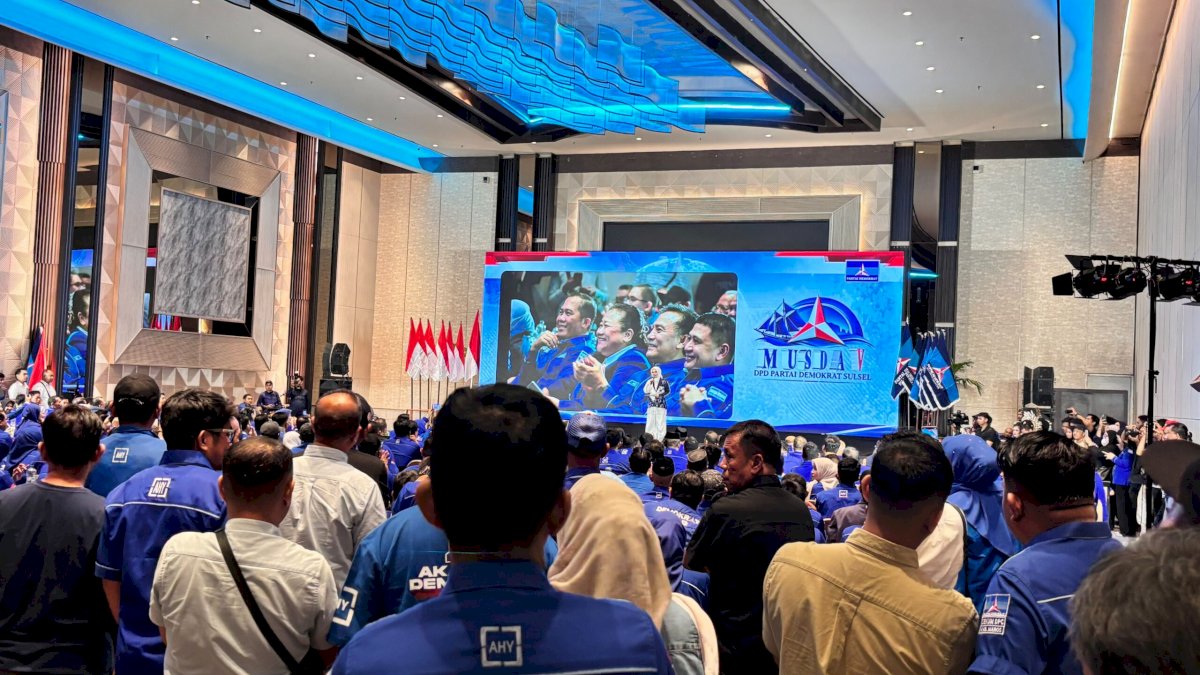 AHY Apresiasi 22 Tahun Pengabdian Ni’matullah Besarkan Demokrat Sulsel