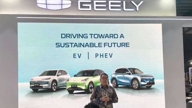 Geely Luncurkan Couray di GIIAS Makassar 2026, Dilengkapi ADAS 2 dan Kamera 540 Derajat. Foto: Istimewa.