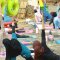 Bugis Waterpark Gelar Nature Yoga HUT KALLA ke-74