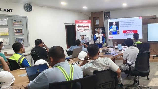 Asmo Sulsel Edukasi Safety Riding Karyawan Cargill dan Kenalkan Honda CUV-e. Foto: Istimewa.