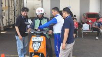 45 Karyawan Sari Roti Ikuti Edukasi Safety Riding Asmo Sulsel