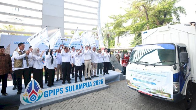 Peluncuran Gerakan Pengendalian Inflasi dan Pangan Sejahtera 2026 di Makassar. Foto: Istimewa.